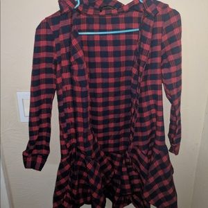 Girls Long Flannel